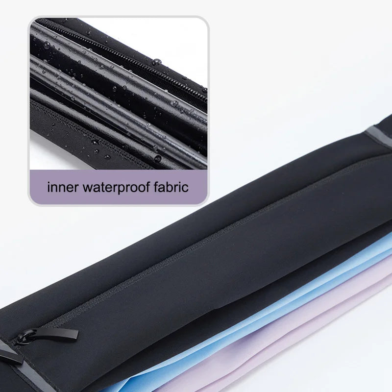 Running Belt Waist Bag with Water Bottle 550ml Women Sports Fanny Pack Men Phone Pouch Jogging Gym Bags Hydration Run