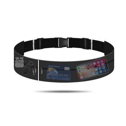 Running Belt Waist Bag with Water Bottle 550ml Women Sports Fanny Pack Men Phone Pouch Jogging Gym Bags Hydration Run