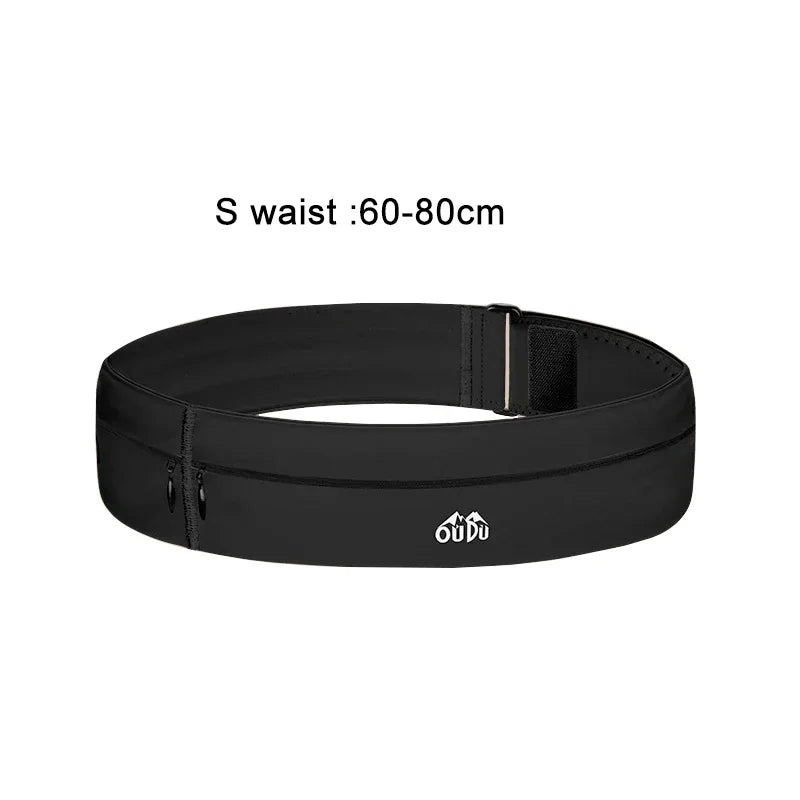 Running Belt Waist Bag with Water Bottle Women Sports Fanny Pack Men Phone Pouch Jogging Gym Bags Hydration Run Accessories