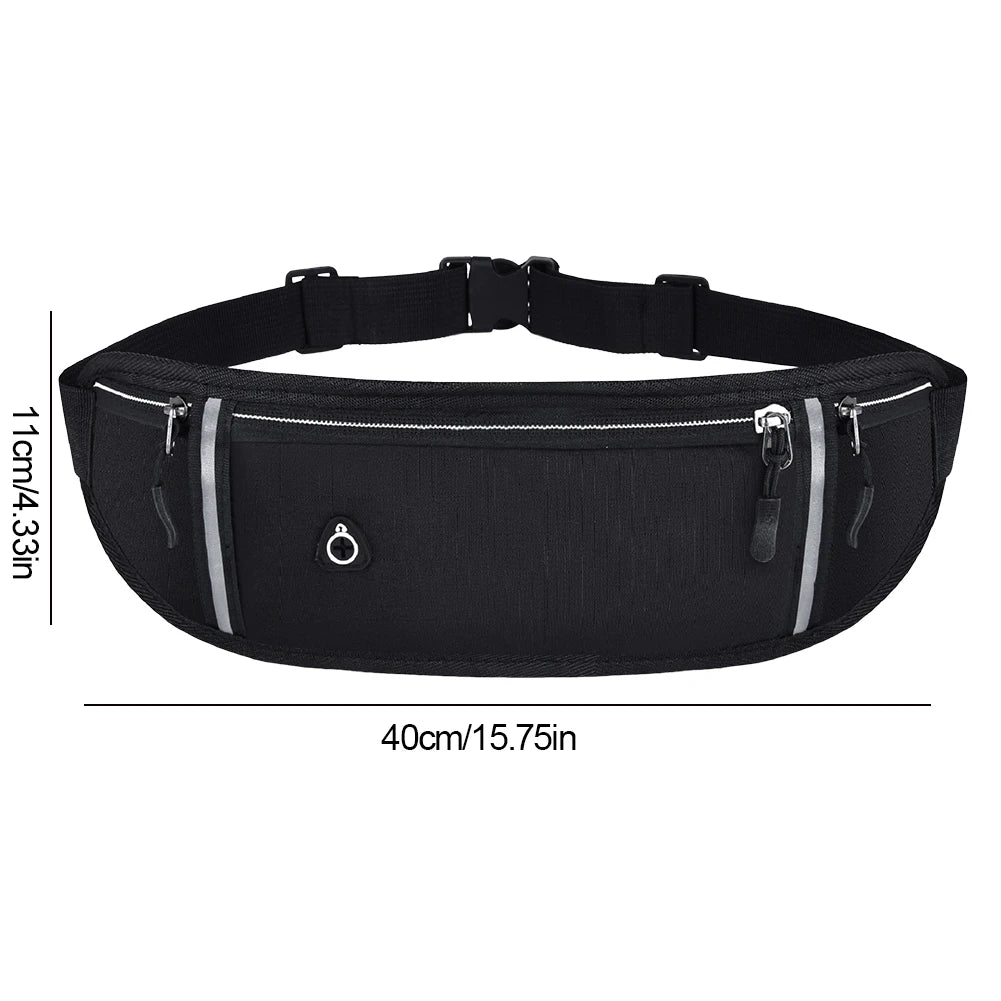 Running Belt Mobile Phone Case Waist Pack Cycling Bag for Running Walking Cycling Camping Gym